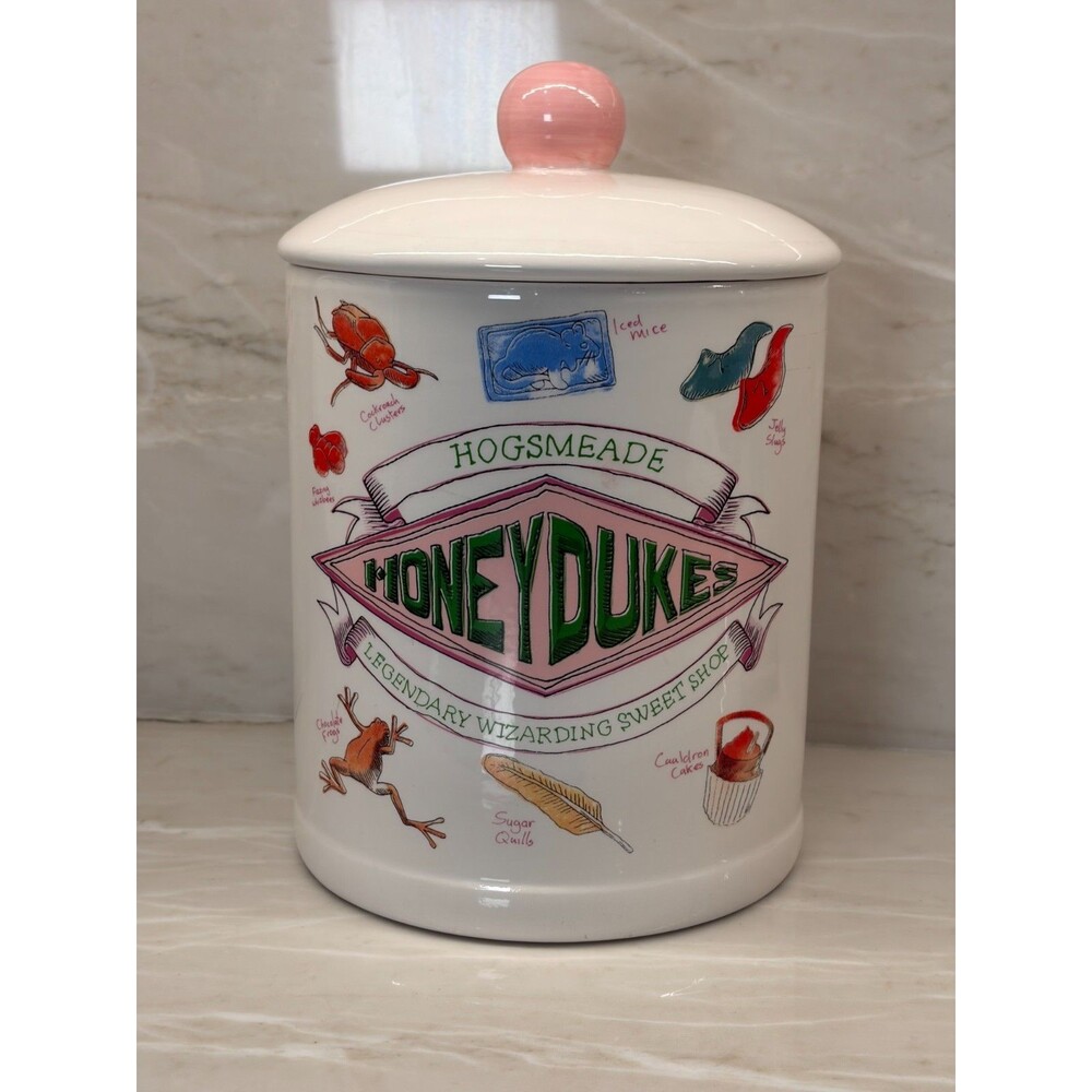 Harry Potter Honeydukes Ceramic Cookie Jar – 10 Inch (Brand New, No box)